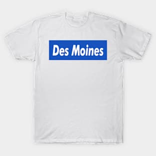 Des Moines Box Logo T-Shirt